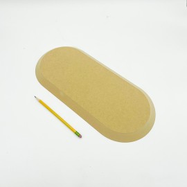 Rounded Rectangle 7.5 x 16.5 Pottery Form by GR Pottery Forms Rounded Rectangle 7.5 x 16.5 Pottery Form by GR Pottery Forms